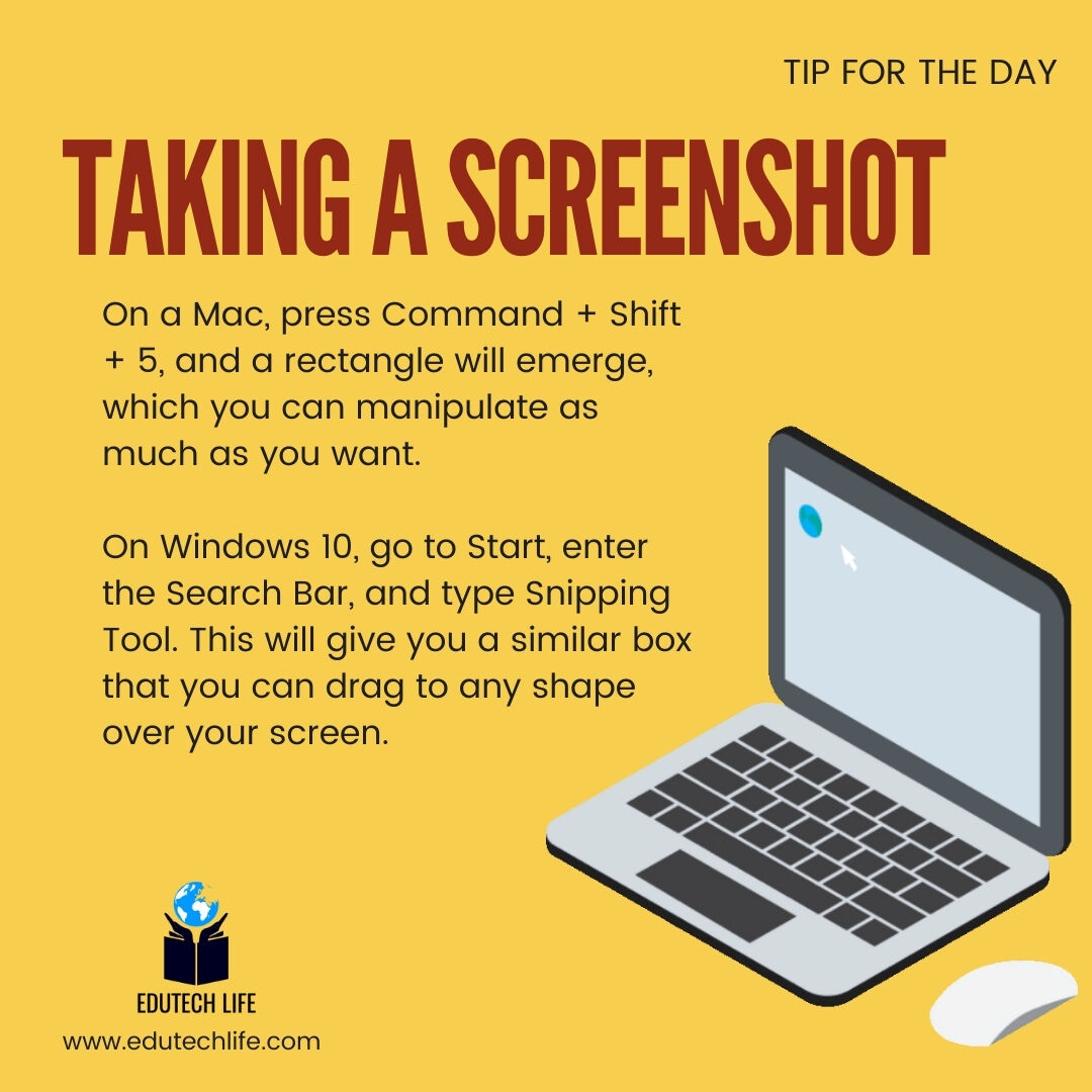 EdutechLife's tweet image. This week we are going to give you some quick quirky and fun trivia that could come in handy.

Tip : Taking a screenshot

 #technicalworkshops #edutechlife #trainings #biologicalworkshop #workshops #TechnologyTraining