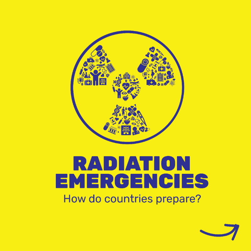 WHO's tweet photo. In case of radiation emergencies ☢, what medicines💊 should be stockpiled by governments?

WHO update on critical medicines list for radiation and nuclear emergencies ⬇️