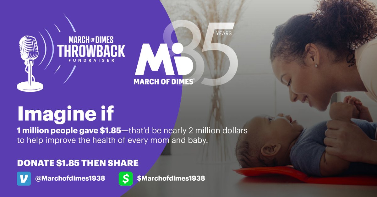 March of Dimes tweet media