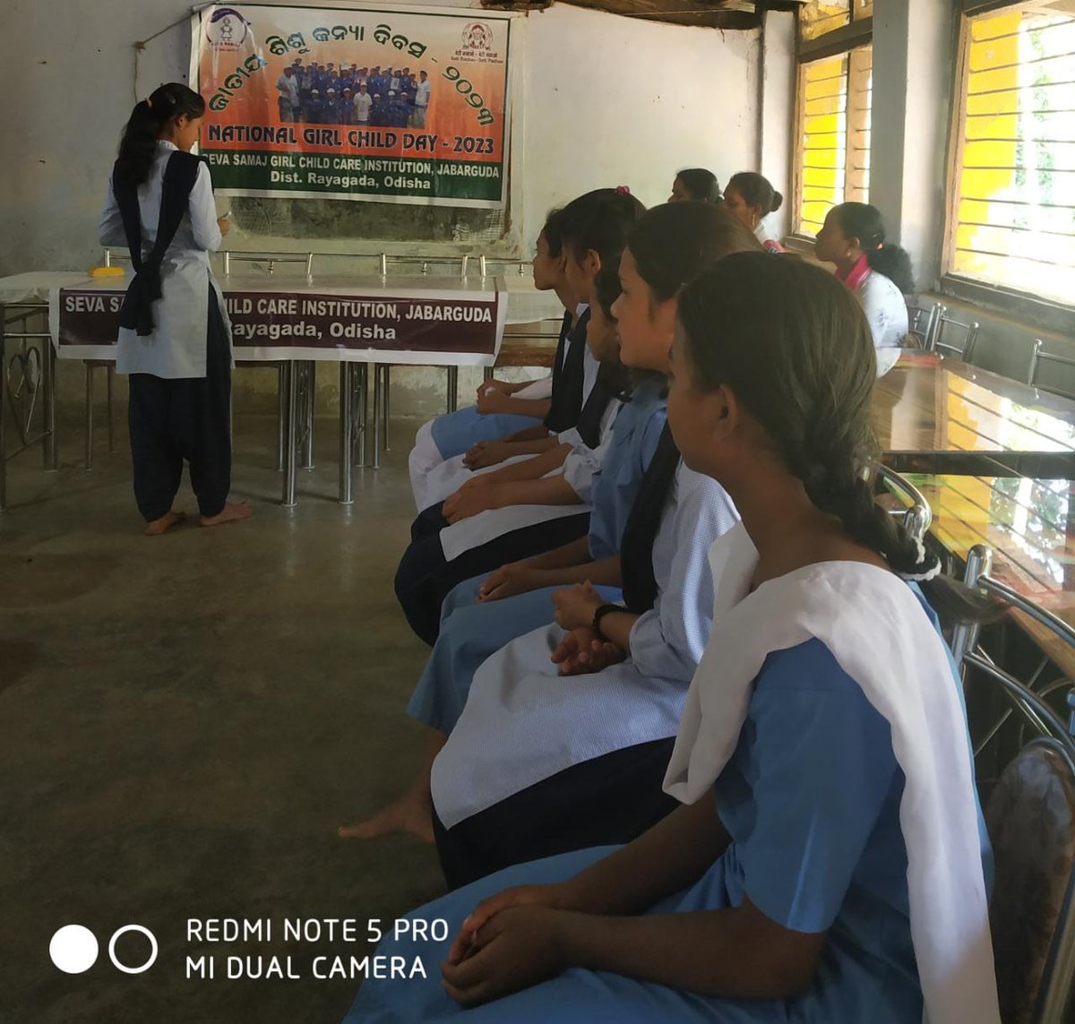 CciSeva's tweet photo. National Girl child Day celebrated at Seva Samaj Jabarguda Child Care Institution District Rayagada
#akamcelebratinggirlchildmwcd
@MinistryWCD 
@WCDOdisha 
@NCPCR_ 
@DM_Rayagada https://t.co/HlXms3HBFI