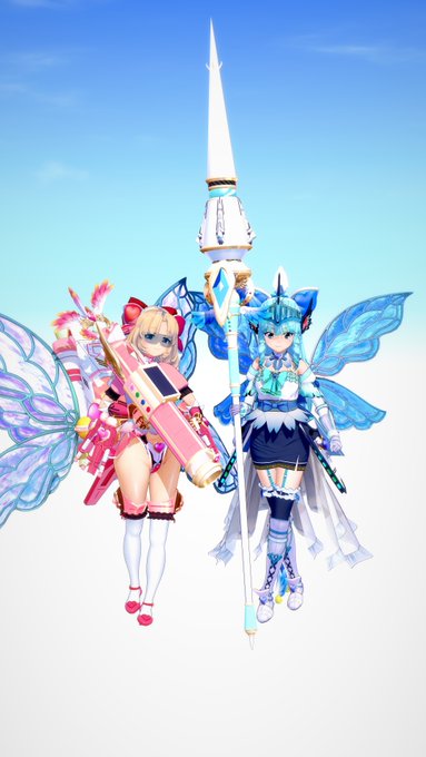 戦闘特化フォーム比較
差別化はしっかりできてる気はする
淫獣は重たいから省略 