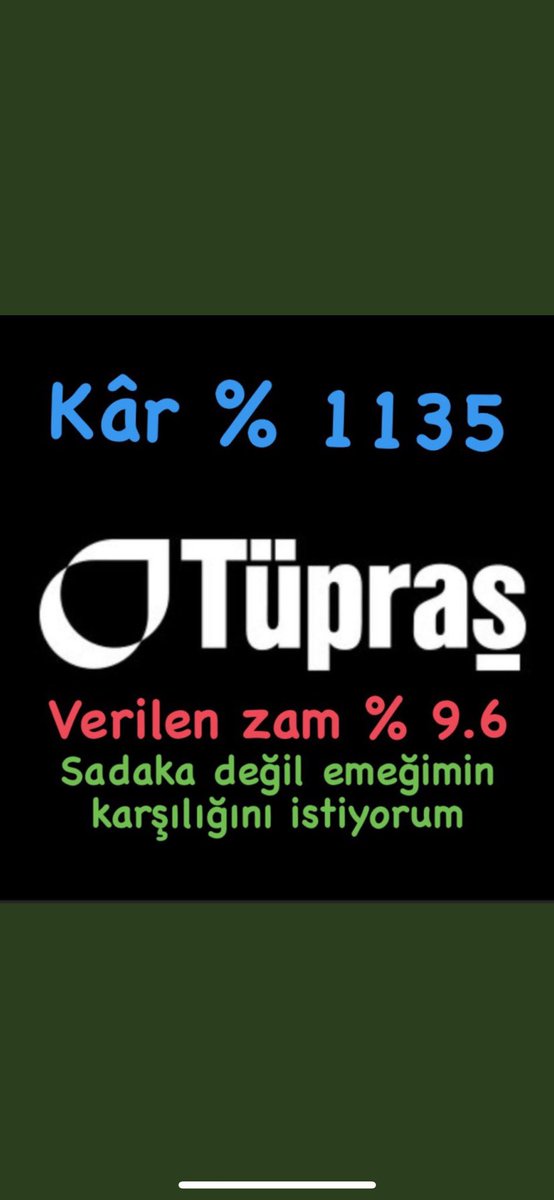 volkankyml's tweet photo. #tüpraşişçişi
#tüpraşasesver
#tuprs https://t.co/ji4y2vKvHQ