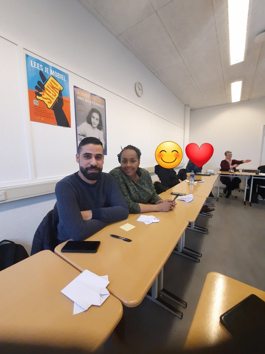 Vanochtend de training 'He, ik heb een lvb!' gegeven aan studenten van <a href="/Alfacollege/">Alfa-college</a> van de opleiding Interculturele opvoed coach. Om hen een inkijkje te geven in hoe het is om te leven met een lvb! Wat een leuke enthousiaste groep! #lerenvanelkaar #inclusie #ervaringendelen