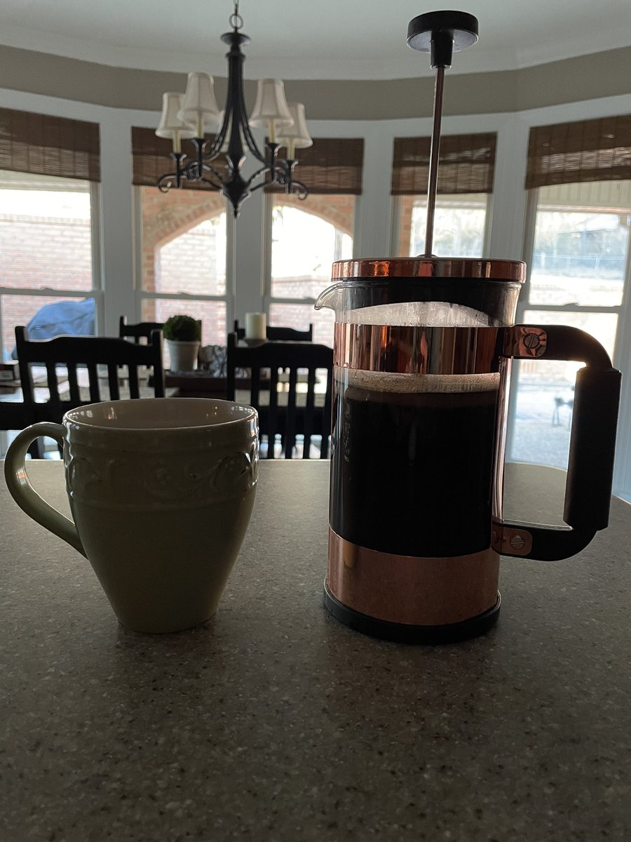 thenomadyears's tweet photo. They don’t believe in coffee makers in this house, so I resort to making the best anyway. https://t.co/vwUfKEvkE4