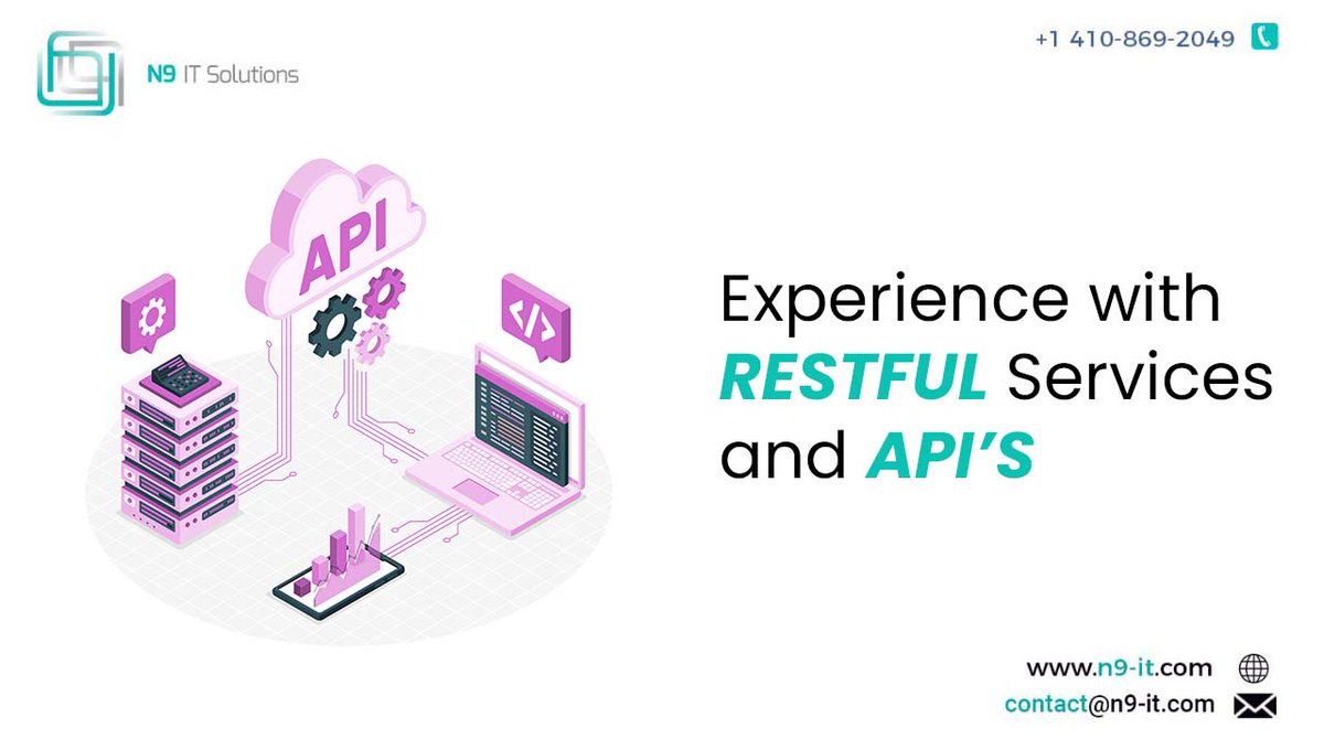 n9_IT_solutions's tweet image. Experience with RESTFUL Services and API’S
read more -&amp;gt; n9-it.com/blog/experienc…
.
.
.
#api #applicationprogram ##restful #applications #softwareapplications #SQL #sqldeveloper #devopsjobs #pythonjobsusa #fresher #sql #developer #programmer #coding #project #softwarejob #company