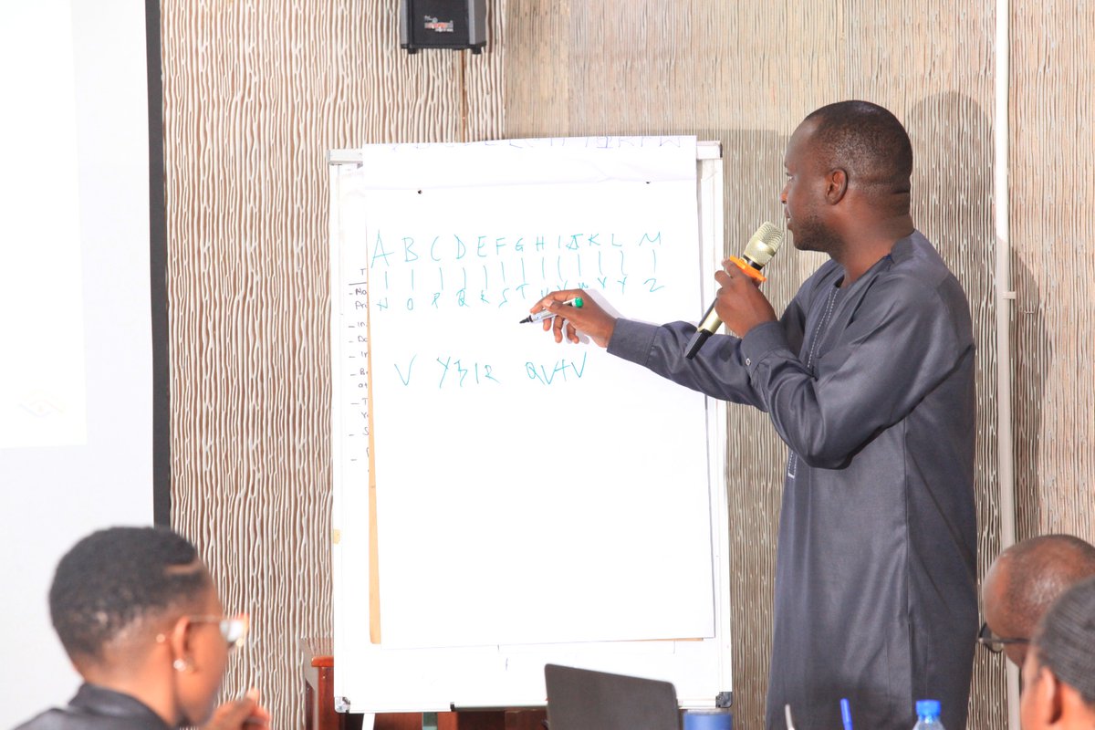 UnwantedWitness's tweet photo. What do you know about Data Encryption?
Participants in the #DataProtectionTraining sharing knowledge about the #DataEncryotion
@KalemaChris is moderating a session on #nformationsecurity https://t.co/RiQjVDT9lP