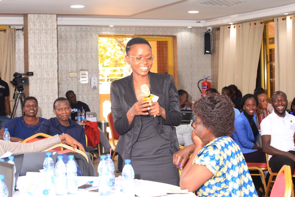 UnwantedWitness's tweet photo. What do you know about Data Encryption?
Participants in the #DataProtectionTraining sharing knowledge about the #DataEncryotion
@KalemaChris is moderating a session on #nformationsecurity https://t.co/RiQjVDT9lP