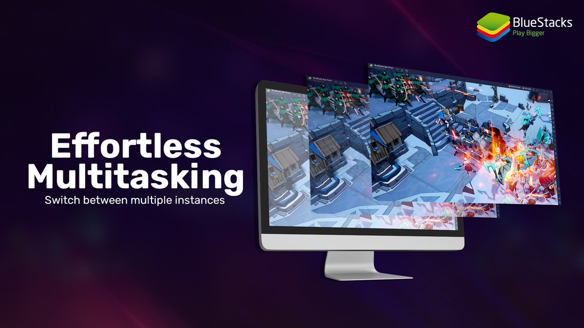 bluestacksinc's tweet photo. BlueStacks Power⚡ User Tips: 

Want to play multiple accounts at once? Try the Multi-Instances on #BlueStacks. It allows you to run multiple instances of the same #game🎮!

Download now:👉 https://t.co/J96XxHaJon

#BlueStacks5 #BiggerScreen #Gaming #AndroidGaming #gamers https://t.co/YbalaP6Co0