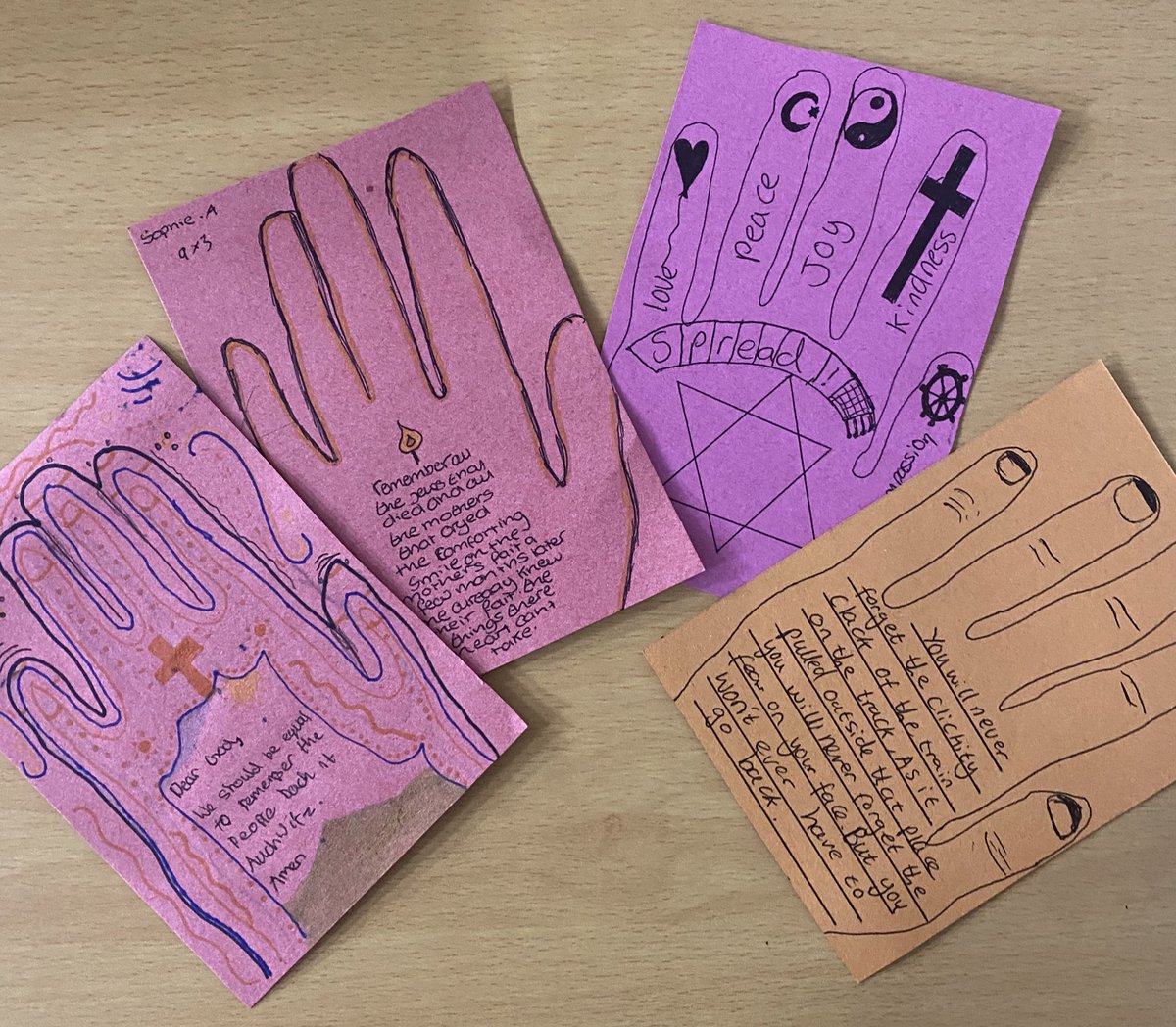 BC History (@bchistory_) on Twitter photo We have been remembering Holocaust Memorial with <a href="/BCREDept/">RE Dept</a>. KS3 students have produced beautiful prayers and poems to contribute to a giant flame display in the chapel. <a href="/HMD_UK/">Holocaust Memorial Day Trust</a> <a href="/BishopChalloner/">Bishop Challoner Catholic College</a> We have been remembering Holocaust Memorial with <a href="/BCREDept/">RE Dept</a>. KS3 students have produced beautiful prayers and poems to contribute to a giant flame display in the chapel. <a href="/HMD_UK/">Holocaust Memorial Day Trust</a> <a href="/BishopChalloner/">Bishop Challoner Catholic College</a>