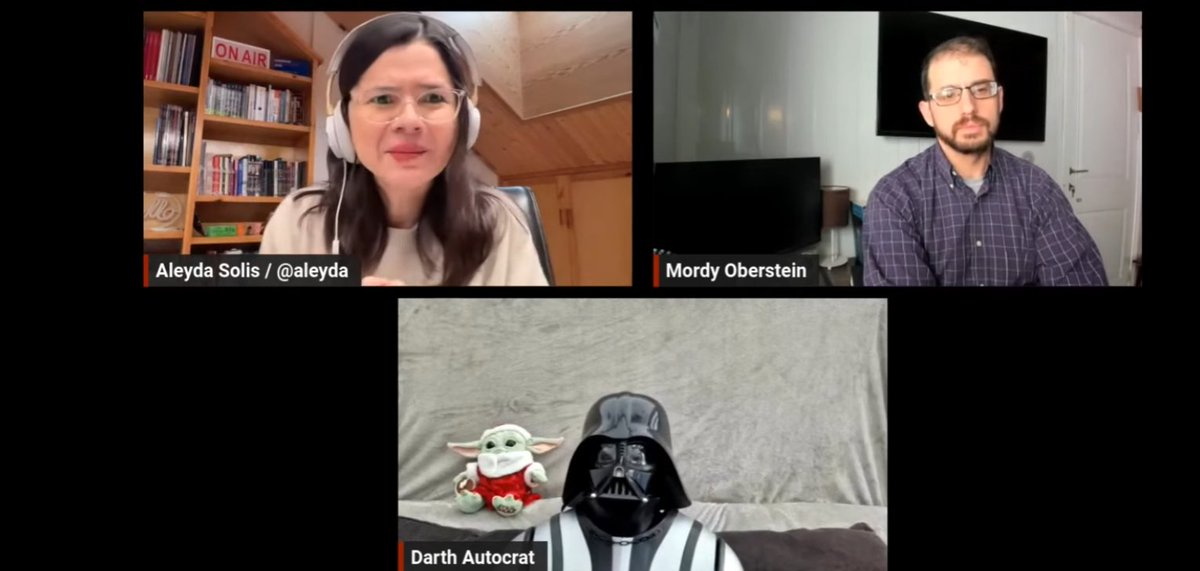 Regardless of the content this is the type of panel I want to see on SEO topics <a href="/darth_na/">Darth Autocrat (Lyndon NA)</a> bringing baby Yoday into the ChatGPT convo w <a href="/aleyda/">Aleyda Solis 🕊️</a> &amp; <a href="/MordyOberstein/">Mordy Oberstein 🎗️🇮🇱</a>