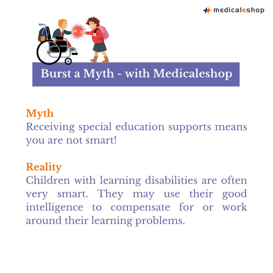 Share some myths in the comment section today!

#specialeducation #specialneeds #children #stereotypes