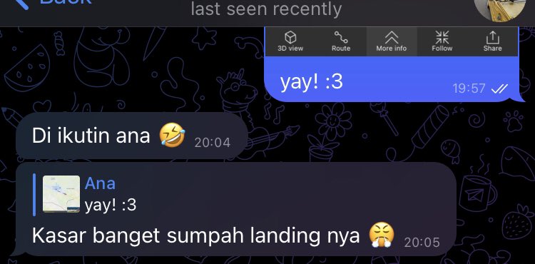 anaHenna's tweet photo. Begitu mendarat, dia marah2 😂😂 https://t.co/E4SbOdNXQn