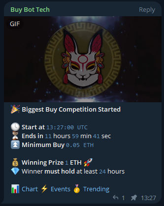 ShibTuzi's tweet photo. Big buy comp running all the way up to the 0% tax change and utility reveal tonight!
Chart looking super bullish and community is growing nicely $STUZI gonna pave the way for meme coins this bull run!
$SHIB #STUZI #SHIBTUZI #SHIB #SHIBARIUM #ETH #SHIBARMY #TUZI #RABBIT2023 https://t.co/gJdNPb8SXS