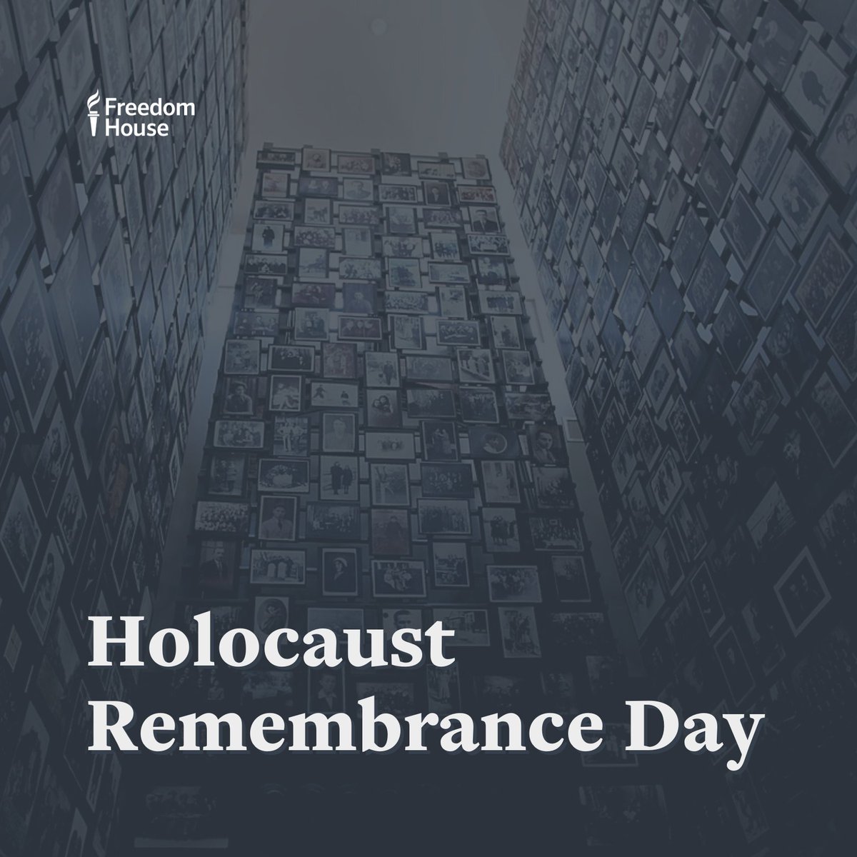 Today, we solemnly remember the millions of lives lost to the Holocaust. The fuel of fascism is bigotry and violence, and, just as in the 1940s, we are committed to defending global freedom, justice, and democracy against these threats. #HolocaustRemembrance