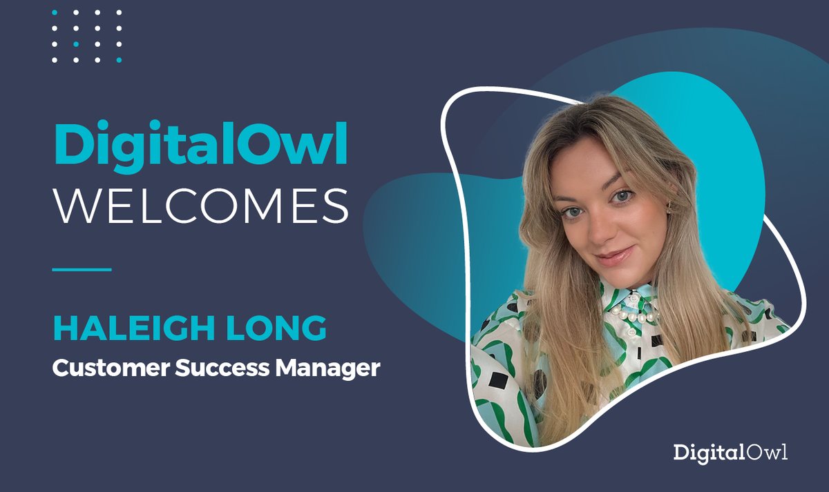 DigitalOwl_AI's tweet image. Please join us in welcoming our new Customer Success Manager, Haleigh Ann Long! Haleigh will work hand in hand with our customers to ensure they’re getting the most out of their partnership with us here at #DigitalOwl. 
We’re excited to have you join the team, Haleigh!
#NewHire
