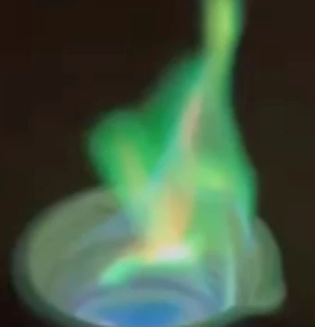InsOlimpia's tweet photo. 🔥Espectres a la flama.🔥
En aquesta pràctica, l'alumnat de 4t va conèixer els diferents colors de les radiacions emeses per alguns àtoms al metall.
#metodologia #espectres #laboratori #ciències #4tESO #OlímpiaTeam
#FiQ #FísicaiQuímica https://t.co/xOMVlzYI5S