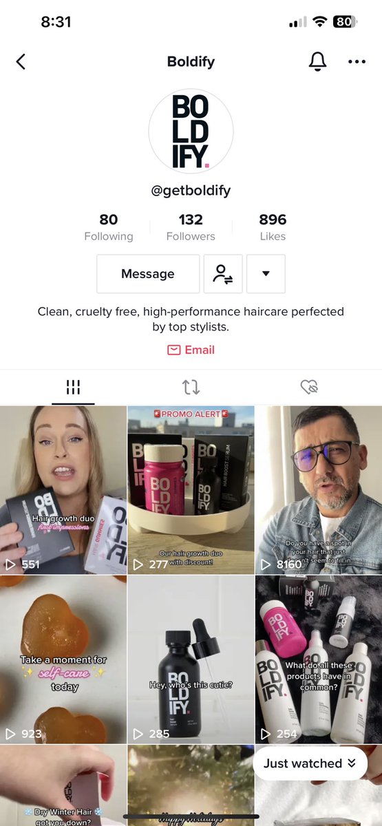 santiagoguyfilm's tweet photo. When you realize your video is the brands’s highest watched video to date…🤩 #ugc #ugccreatorsneed #ugccommunity https://t.co/mjsCqBtl2L