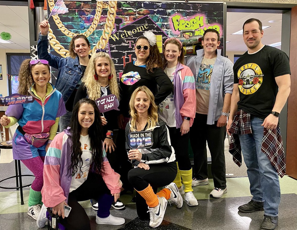 7th Grade 80s Day is underway! 😎<a href="/MrsHoffman7/">Angela Hoffman</a> <a href="/MrsHarrisA310/">Stephanie Harris</a> <a href="/aianazone/">Alissa Beinecke</a> <a href="/MrsPicSF/">Marie Piccirilli</a> <a href="/SFMSLions/">South Fayette Middle School</a>