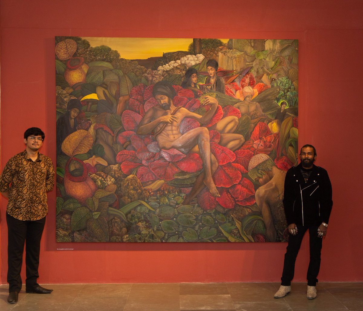 From my solo exhibition 'intangible world of a stranger'