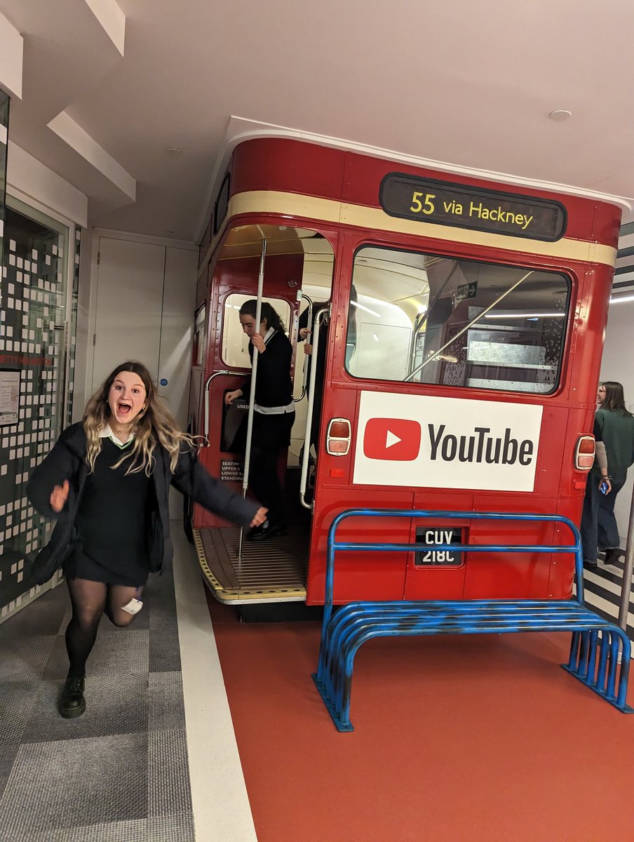 CompSci_WHS's tweet image. A Routemaster meeting room in the office! @WimbledonHigh