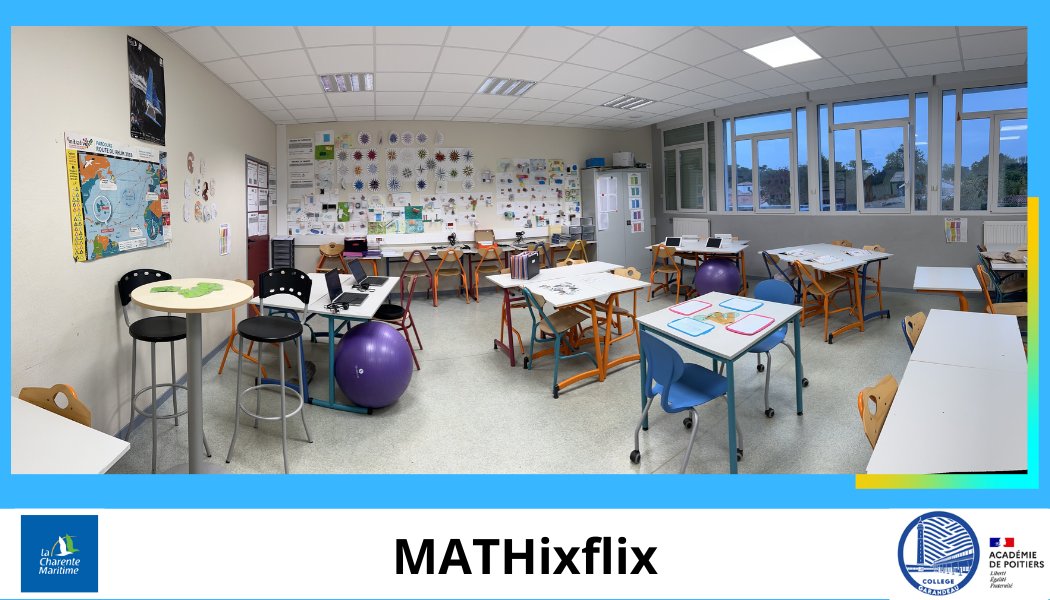 ClgFGarandeau's tweet photo. [PEDAGOGIE] Repenser le temps et l’espace dans l’enseignement des mathématiques en 6e avec le projet #MATHixflix.
Merci au DASEN @MahdiTamene venu pour ce projet porté par nos équipes, les parents (FCPE) et le @departement17 #neurosciences @sudouest @DSDEN17 @lelittoralhebdo https://t.co/kkQxDveuen