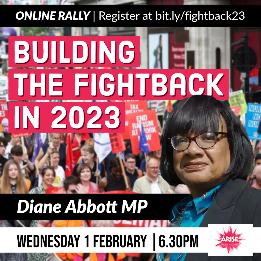 arise_festival's tweet photo. Solidarity to those MPs who are willing to get to the picket lines & back the strikes π£
Join @HackneyAbbott
@RichardBurgon
@johnmcdonnellMP
At the #BuildingtheFightback rally, online, Feb1, 18.30
Tickets π https://t.co/RghUAYT1Ax https://t.co/6DEvtFI1dQ