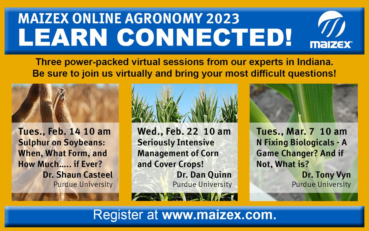 MaizexWest's tweet photo. Register now for @Maizex Online Agronomy 2023 #LearnConnected. https://t.co/teVew1ckjC #Plant23 #TruePerformance #CanadianGrownCanadianOwned #agronomy https://t.co/H4pJ4rjoRZ