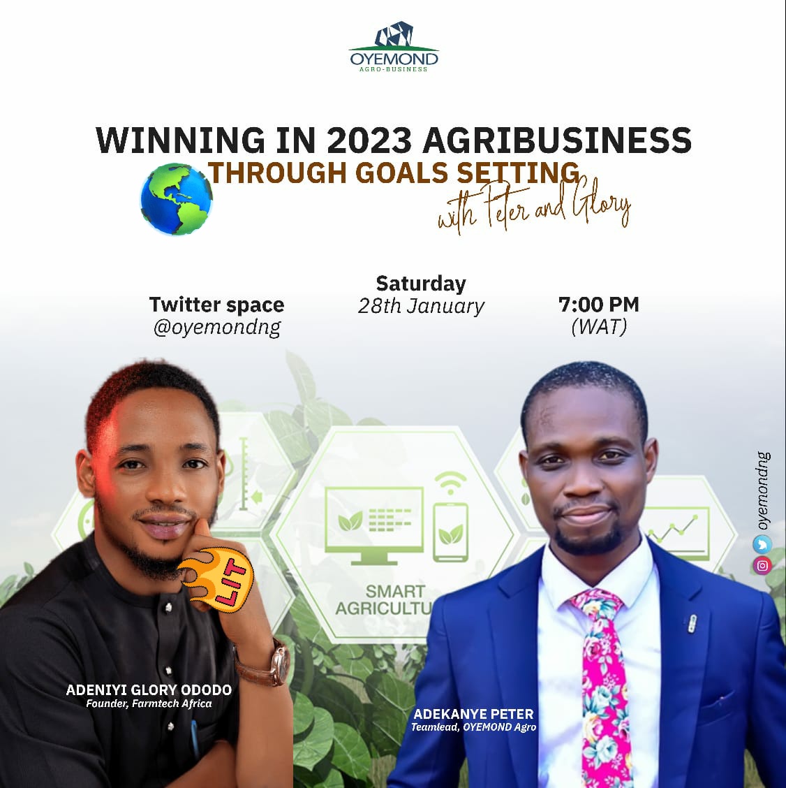thegloryadeniyi's tweet image. Every farmer deserves to be successful! Feeding your nation isn&apos;t a crime, it should be a WIN (Feeding the people) WIN( Making Real Money).  A time to learn and relearn. Don&apos;t miss this 🤞

Kindly retweet✅

#agriculture #wealth