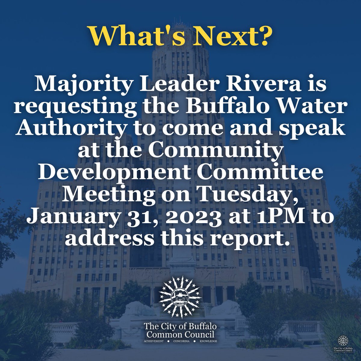 Buffalo Common Council on Twitter "Additionally, the Buffalo Water