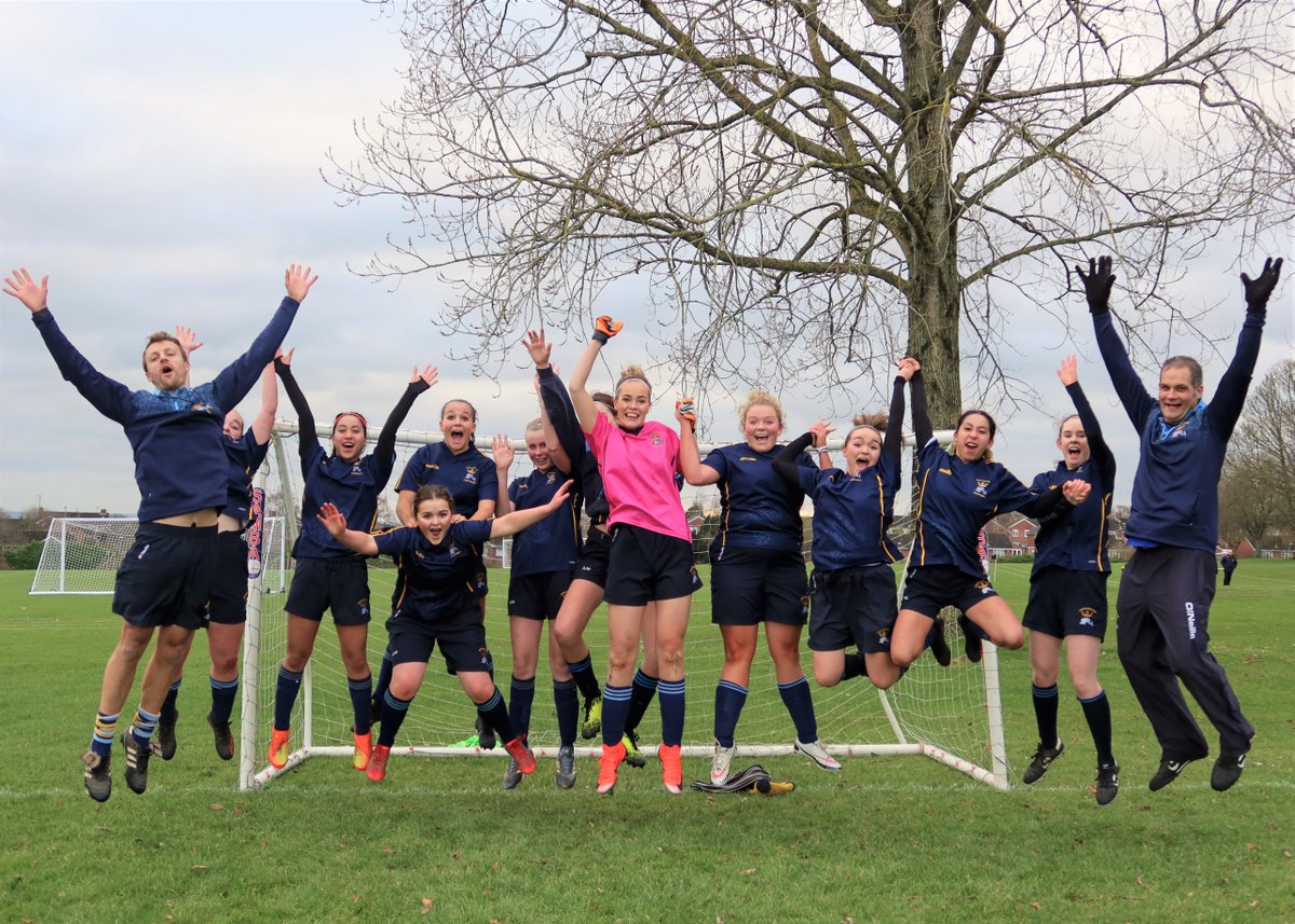 KingsBruton's tweet photo. An historic moment for @KingsBruton as our girls' football team played their first ever match away vs @SherborneGirls. It was an exciting match, read about it and view the photos here - 
https://t.co/MQoMclWefm

#KSBEasterTerm #KSBFootball @KSBSportDept https://t.co/n9uQSm4ojI
