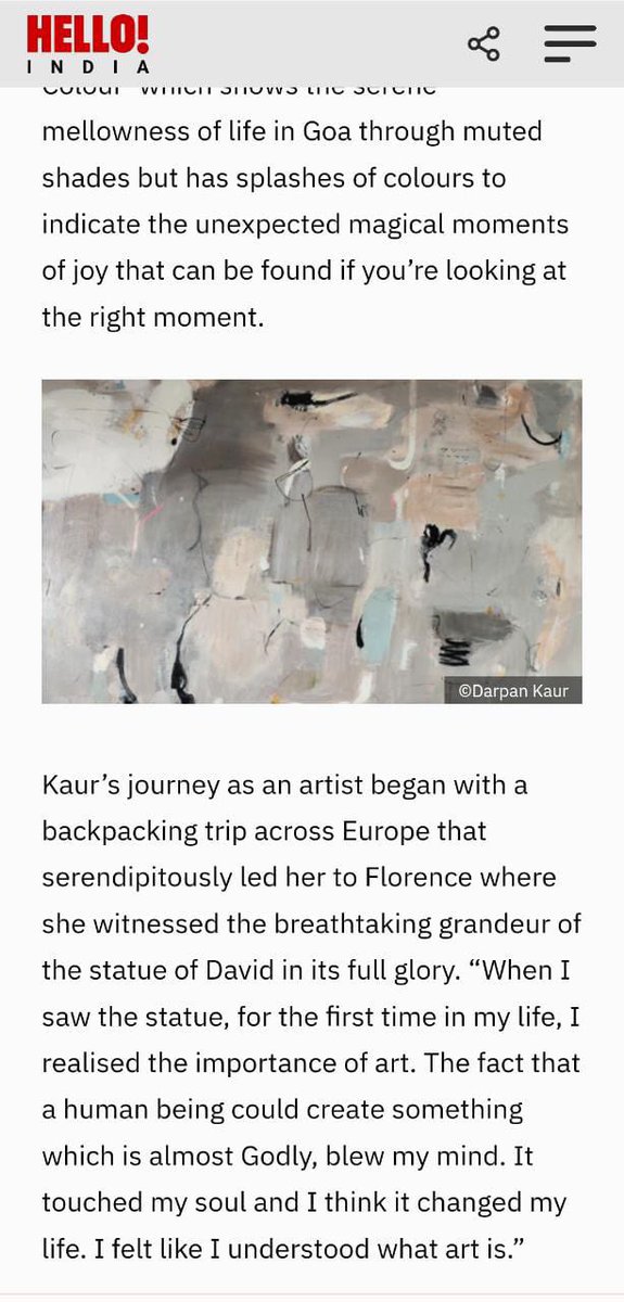 WizSpk Comm | PR (@wizspk) on Twitter photo Artist Darpan Kaur wants us to see Goa like never before!
Exclusively in conversation with Hello India Magazine.
For Complete Interview - Click on the link below👇🏻
in.hellomagazine.com/lifestyle/2023…
<a href="/hellomagindia/">HELLO! India</a>
<a href="/darpan_kaur/">darpan kaur</a>
#darpankaur
Proud PR Partner <a href="/WizSpk/">WizSpk Comm | PR</a> Artist Darpan Kaur wants us to see Goa like never before!
Exclusively in conversation with Hello India Magazine.
For Complete Interview - Click on the link below👇🏻
in.hellomagazine.com/lifestyle/2023…
<a href="/hellomagindia/">HELLO! India</a>
<a href="/darpan_kaur/">darpan kaur</a>
#darpankaur
Proud PR Partner <a href="/WizSpk/">WizSpk Comm | PR</a>