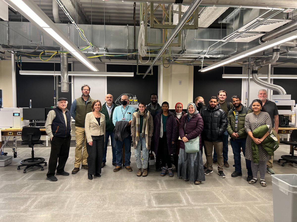 RBP faculty and trainees took a field trip to the new @agilent Laboratory for Chemical Analysis at UVM. Thank you Drs.Petrucci and O’Rourke for presenting the capabilities and workflow of these resources. This will provide wonderful opportunities for discovery in our labs!