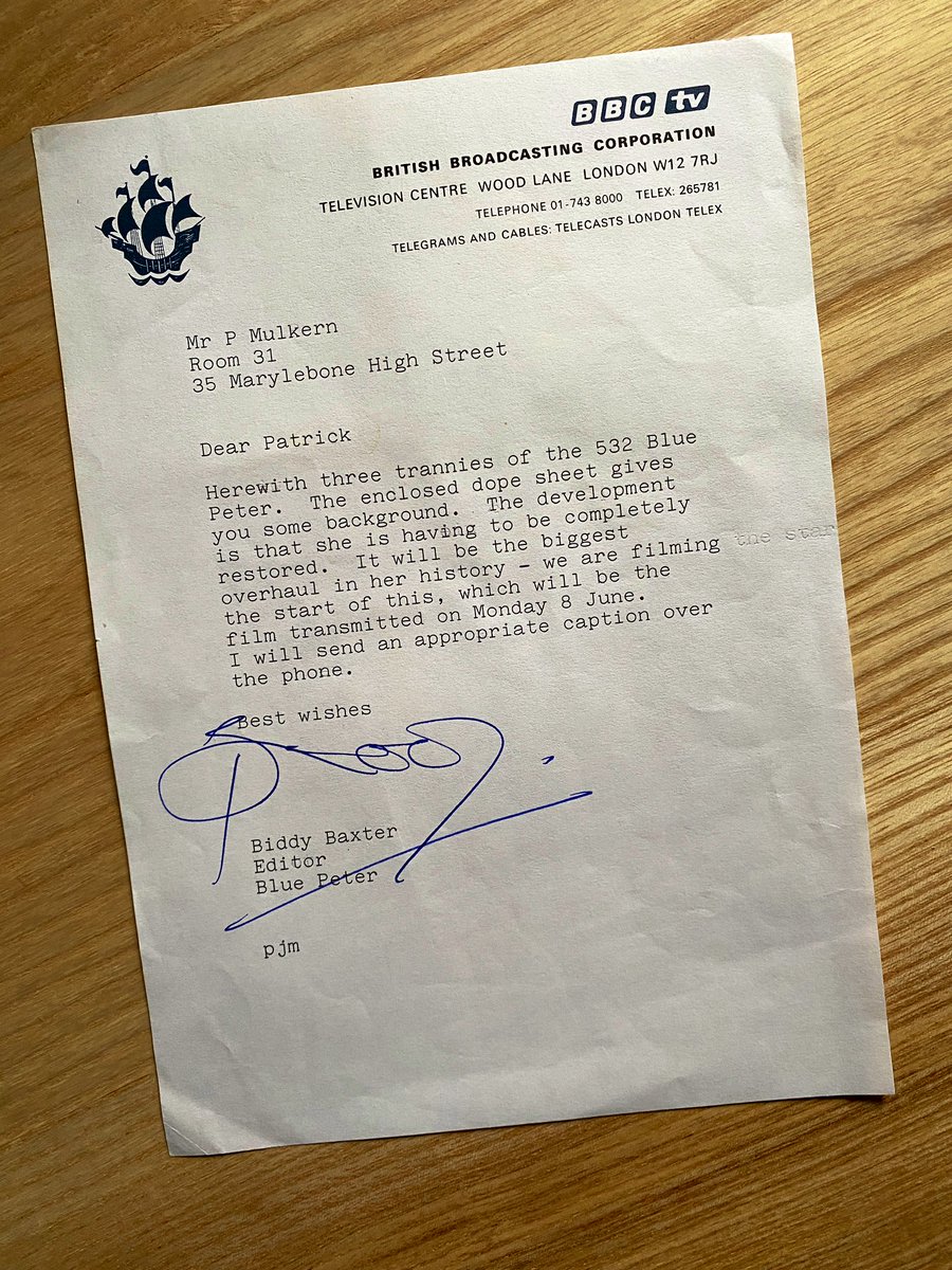 Just found this in a box. 1987 vintage #BiddyBaxter #BluePeter <a href="/richardmarson2/">richardmarson</a>