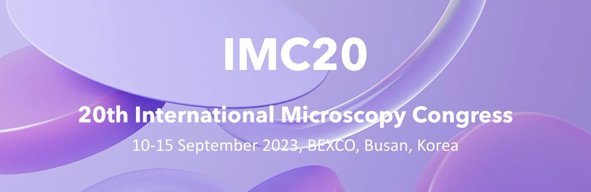 [REMINDER] 🔔 To support young researchers, scholarships will be awarded for the participation at the next IMC to be held on Sept. 10-15, 2023 in BEXCO, Busan, Korea. 
See the following link for more information on the meeting ➡️ imc20.kr