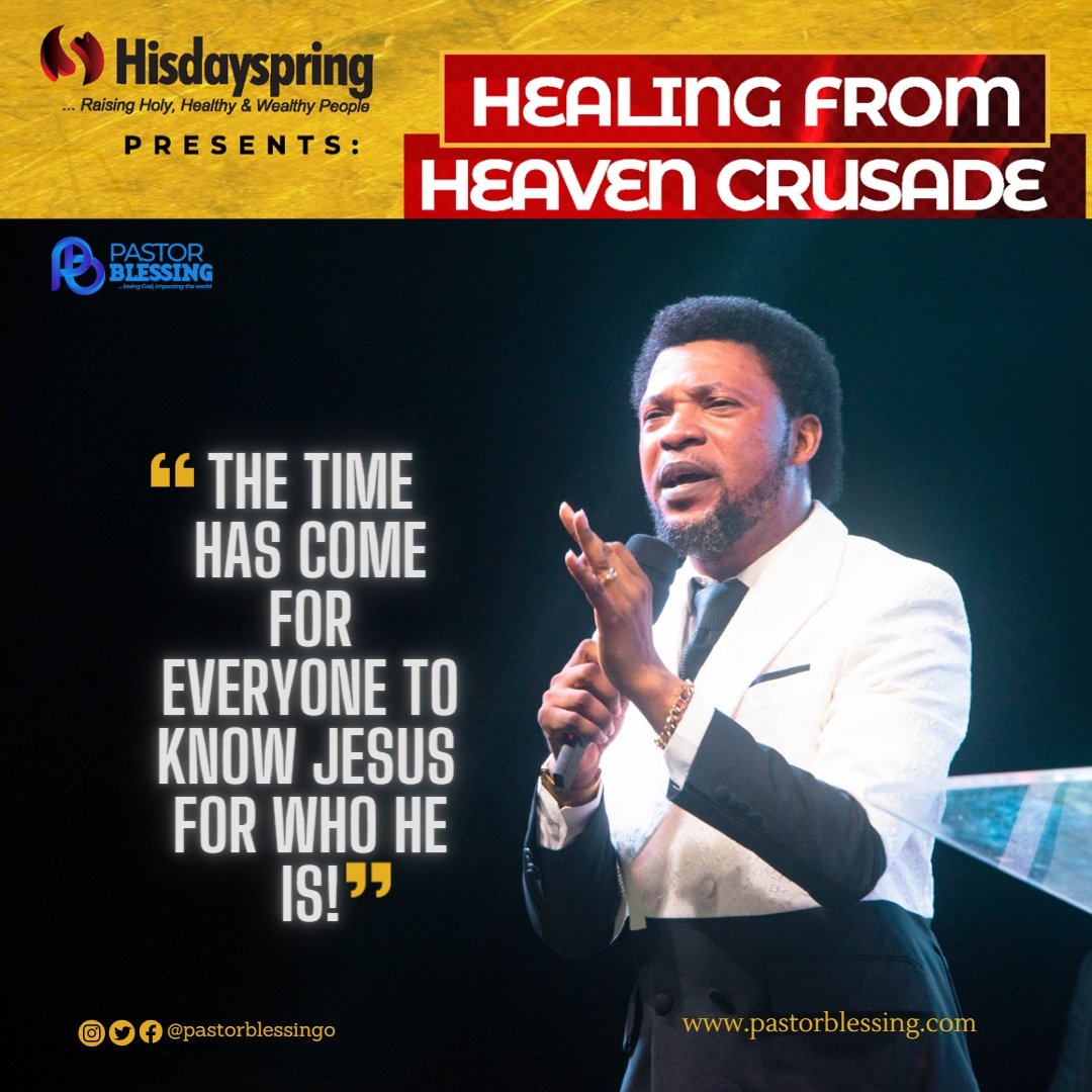 hisdayspringNG's tweet photo. 2 hours into #HFHC23 Day 2
Here are some words of knowledge from @pastorblessingo

God bless you as you come with that brother, sister and friend 🙏✝️📖 https://t.co/zLzsvUKx1e