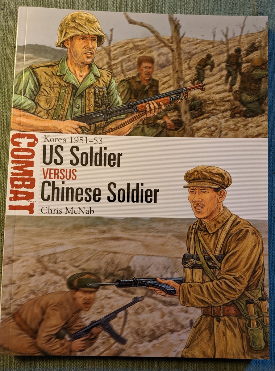 MartinKoenigsb2's tweet photo. #ChrisMcNab #OspreyPublishing #ChipyongNi #TriangleHill #PorkChopHill #UN #USArmy #ChineseCommunists #Perimeters #FirePower #HumanWave #38thParallel #FlamesOfWar #RedStormRising #MourirPourLIndochine #ColdWarWargames @Books2Cover @USAS_WW1 @Gamer_1745 @PattonBattalion @Gruff_the_ https://t.co/iOYs9V114E