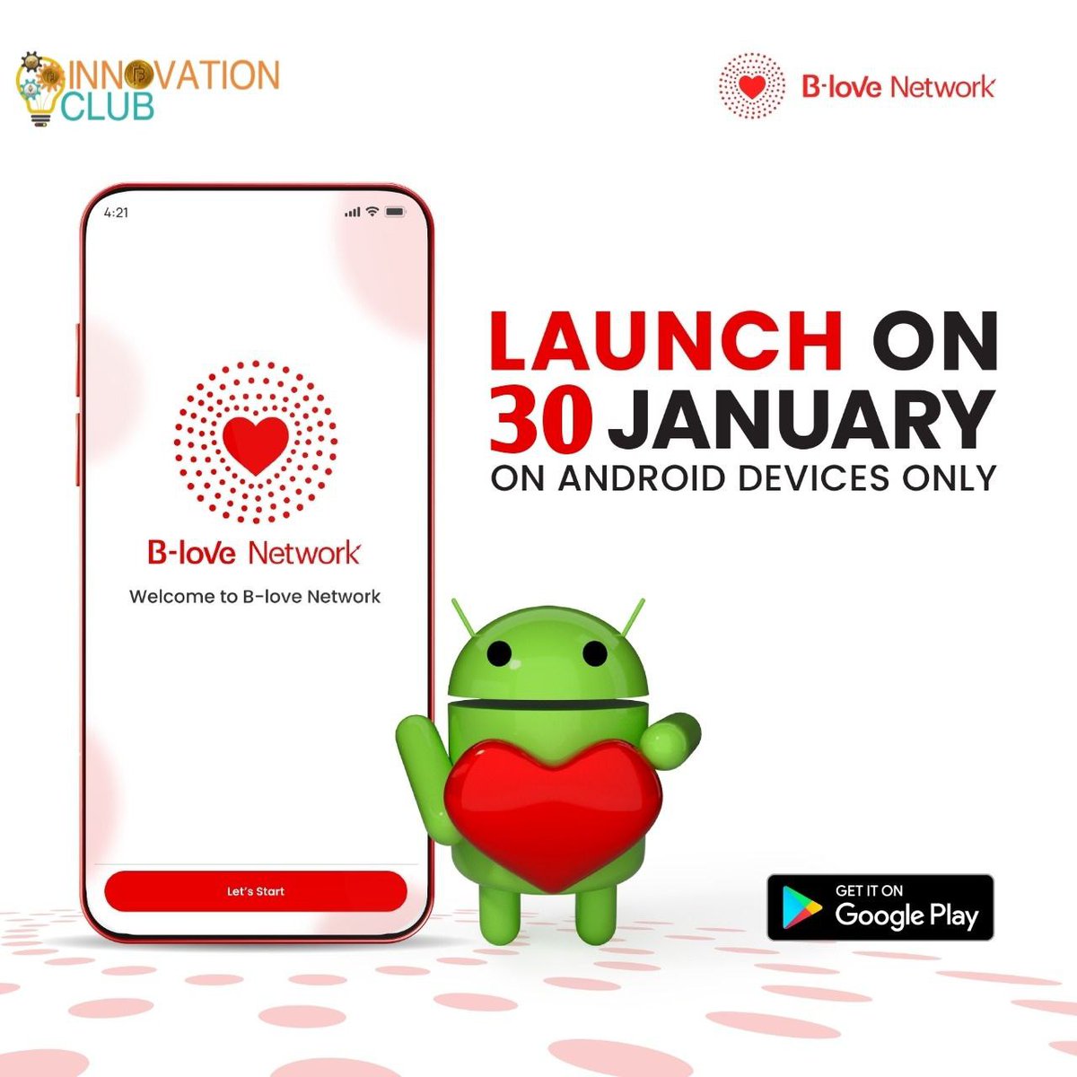 Get Ready #blovednetwork . Launch on 30th january.

#blove #innovationclub #bficoin #xchangeon #dexa #AppreCryptoTalks