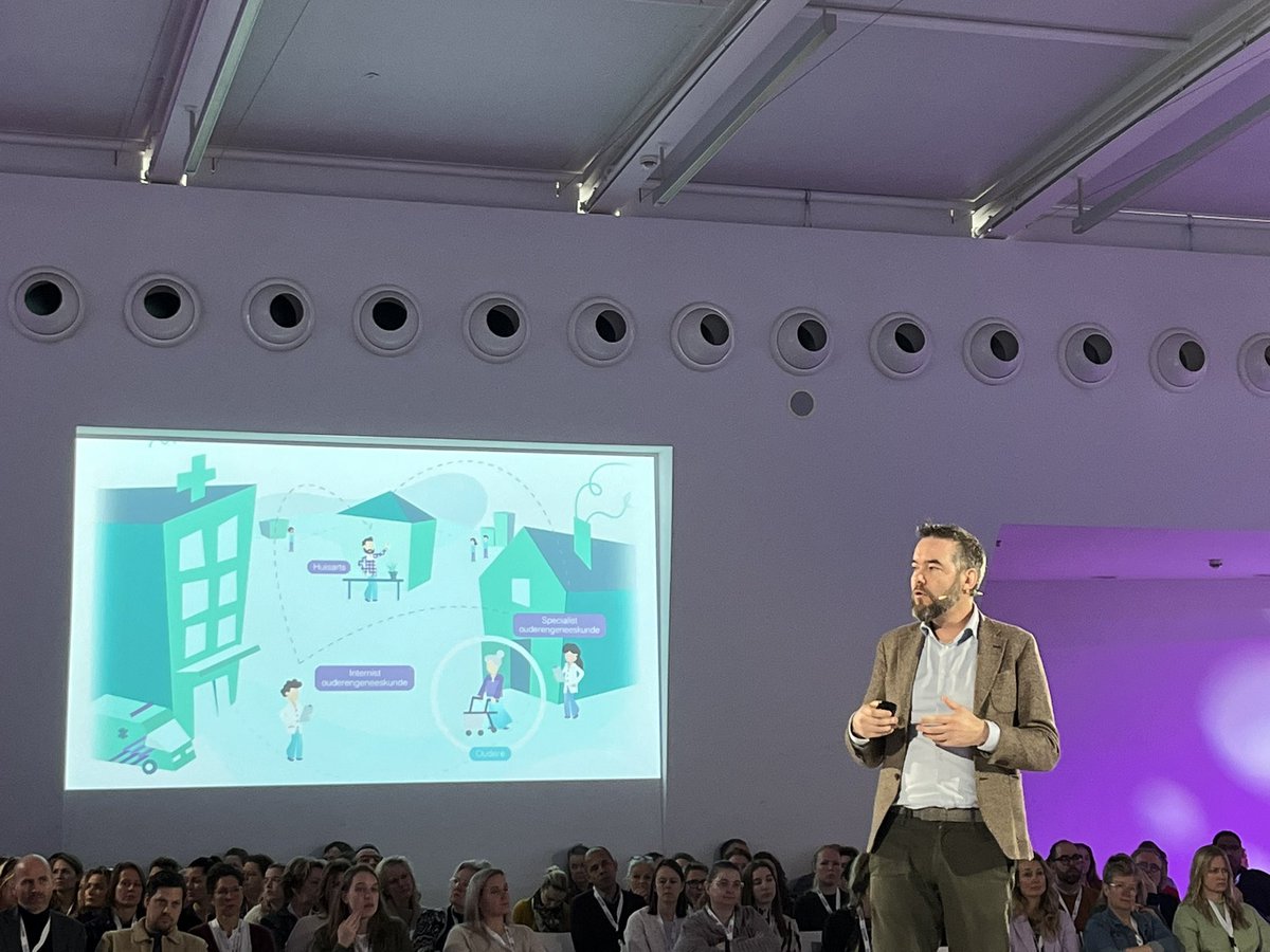 @DrSimonPM op #studiogrz jaarcongres roept op tot samenwerking in de ouderengeneeskunde <a href="/LUMC_Leiden/">LUMC Leiden</a>
