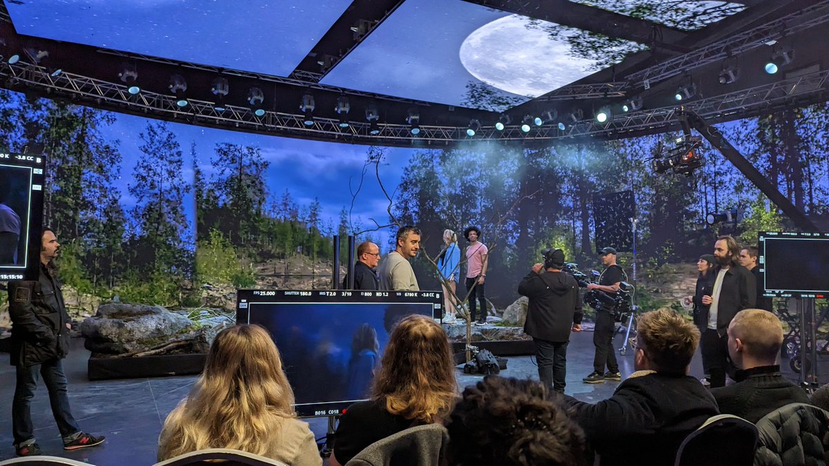 RobVisualEdge's tweet image. Thanks to @ARRIChannel &amp;amp; @CreativeTechnol for the presentation yesterday 👍🏼 #virtualproduction #ledvolume