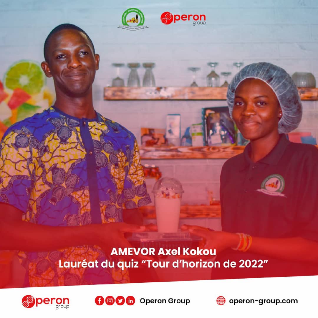 OperonGroup's tweet photo. Notre heureux gagnant du quiz spécial "manga" est entré en possession de son prix. #TgTwittos
Merci à notre partenaire @FrutifreshT ❤️
Le prochain quiz spécial sera bientôt disponible.
Reste branché !
#frutifresh
#quizoperon
#OperonGroup https://t.co/gCvYYR0z50