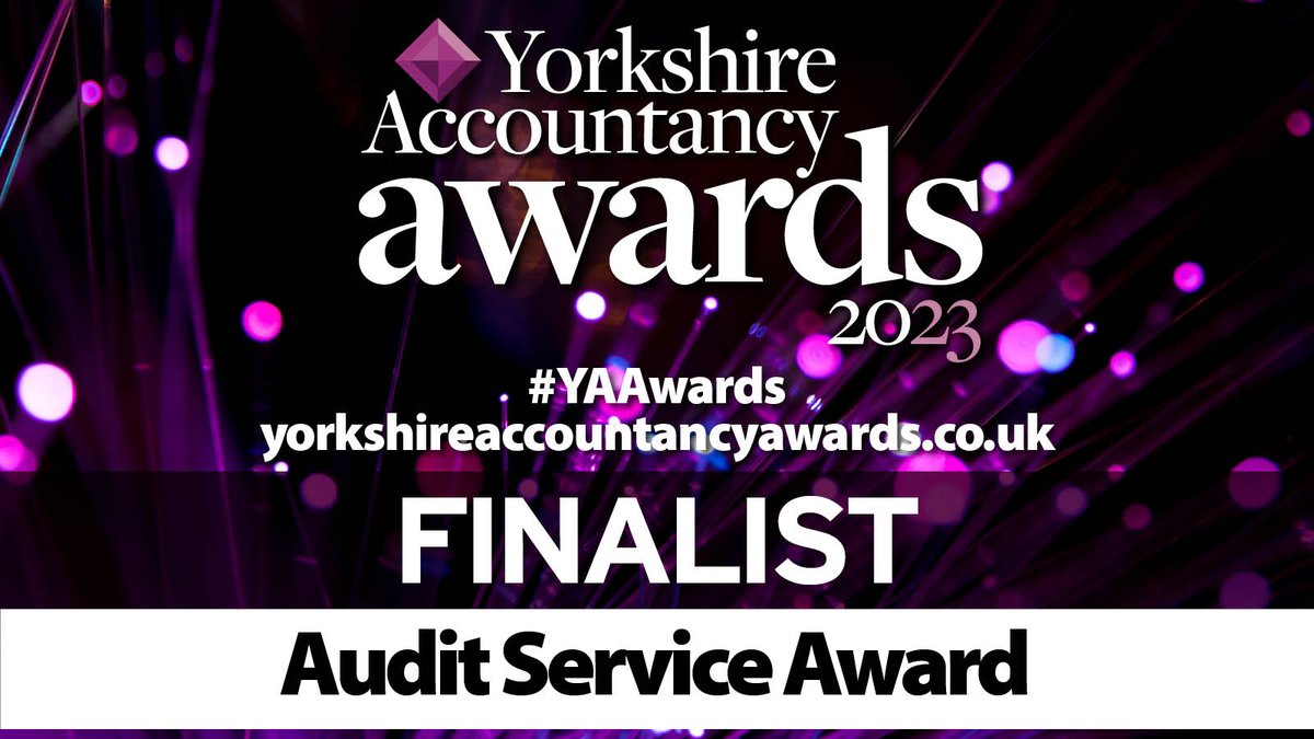 Yorkshire Accountancy Awards (@ya_awards) on Twitter photo The 2023 finalists for the Audit Service Award are:
<a href="/AzetsUK/">Azets UK</a>
<a href="/bdoaccountant/">BDO UK</a>
<a href="/FortusAdvisors/">Fortus Business Advisors and Accountants</a>
<a href="/ParsonsAcc/">Parsons Chartered Accountants</a>
Good luck to all the finalists!
#YAAwards #Accounting The 2023 finalists for the Audit Service Award are:
<a href="/AzetsUK/">Azets UK</a>
<a href="/bdoaccountant/">BDO UK</a>
<a href="/FortusAdvisors/">Fortus Business Advisors and Accountants</a>
<a href="/ParsonsAcc/">Parsons Chartered Accountants</a>
Good luck to all the finalists!
#YAAwards #Accounting