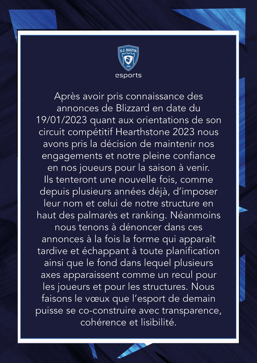 SCBastiaEsports's tweet photo. 𝗛𝗲𝗮𝗿𝘁𝗵𝘀𝘁𝗼𝗻𝗲🃏 

🚨 𝗖𝗢𝗠𝗠𝗨𝗡𝗜𝗤𝗨𝗘 𝗢𝗙𝗙𝗜𝗖𝗜𝗘𝗟 🚨 https://t.co/7nowUn385D