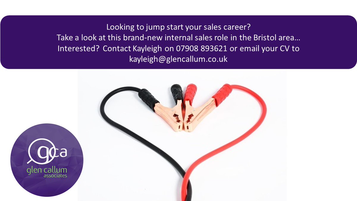 Internal Sales Representative - #Bristol
Background in #internalsales, #telesales, #salesoffice or #tradecounter sales roles within a #distribution environment?
glencallum.co.uk/.../internal-s…
Interested? Contact me today on 07908 893621 or email kayleigh@glencallum.co.uk
#bristoljobs