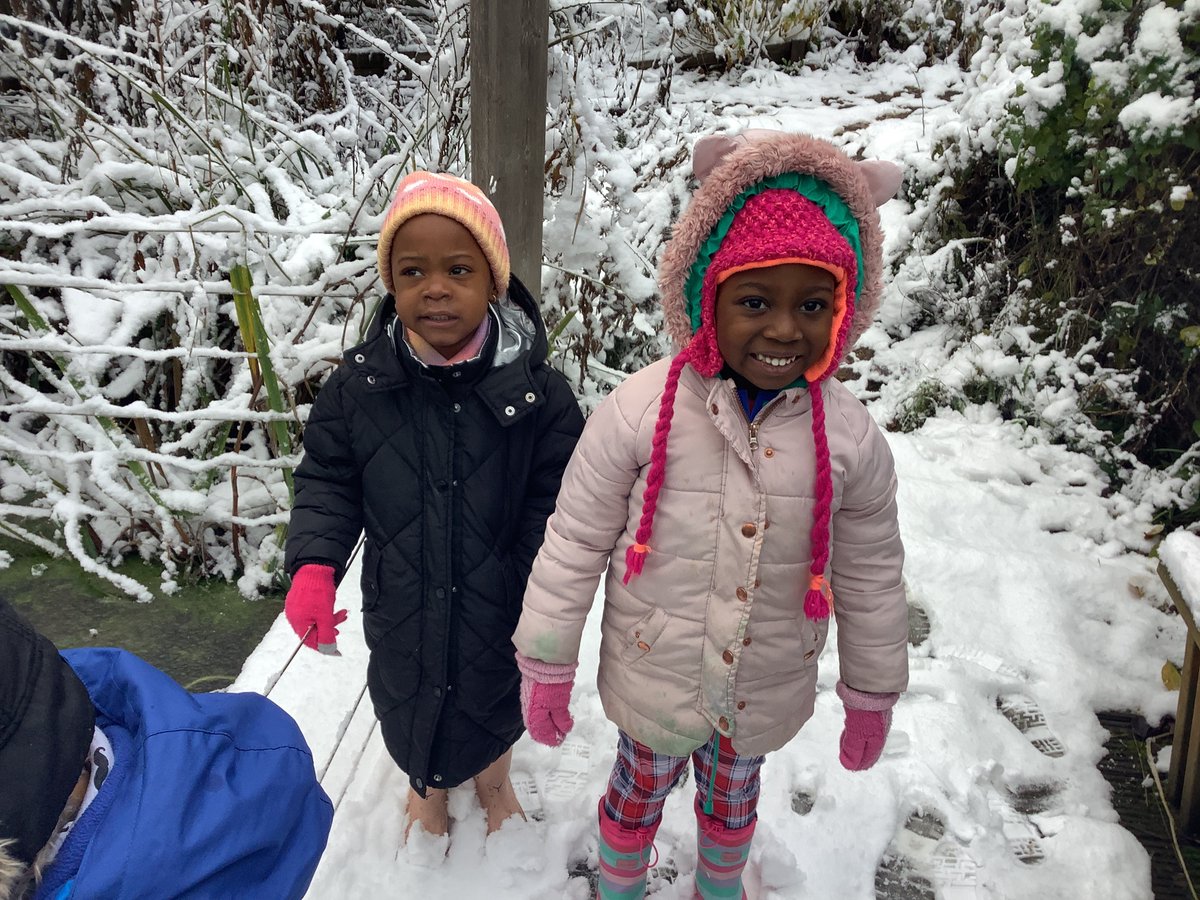 We are back after the cold snap! It wasn’t too cold for adventures in our winter wonderland… but instead too cold for fingers to take many photos!