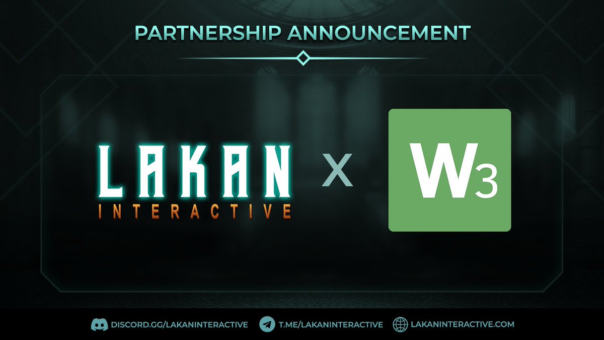 ✅“The goal is to transform a well-known hyper-casual puzzle game into a digital collectible experience.” 

-Wesley Dela Cruz, entrepreneur, investor and founder of w3rdle teams up🤝 with LakanInteractive.
🎮
Read more > bit.ly/w3rdlepartners…

#gaming #lakaninteractive #w3rdle