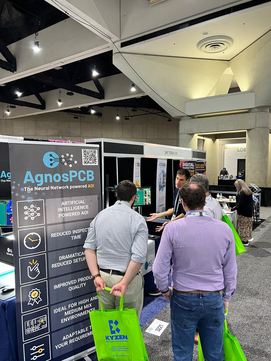 agnospcb's tweet photo. Many thanks on behalf of AgnosPCB team for a very successful IPC APEX 2023!
#ipcapex #IPCAPEXEXPO #PCBassembly #PCB #PCBdesign #PCBlayout #PCBA #PCBSMT #PCBmanufacture https://t.co/QyGTeKncVi