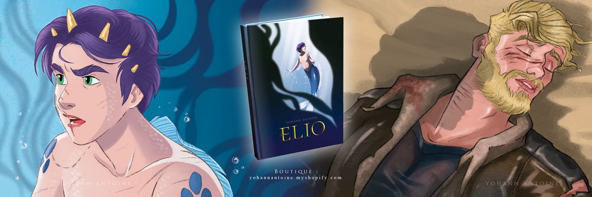 YohannAntoine's tweet photo. Elio &amp; Adrian 🧜🏻‍♂️💙🧔🏼

Boutique : https://t.co/9hC1RIng6B 🧜🏻‍♂️📖

Instagram : https://t.co/nUQ61boajx

#elio #eliothelittlemerman #yohannantoine #comicbook #originalcharacter #gay #littlemerman #mermaid #gaylove https://t.co/stg50k1Nv1