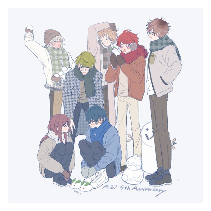 「green scarf snow」 illustration images(Latest)