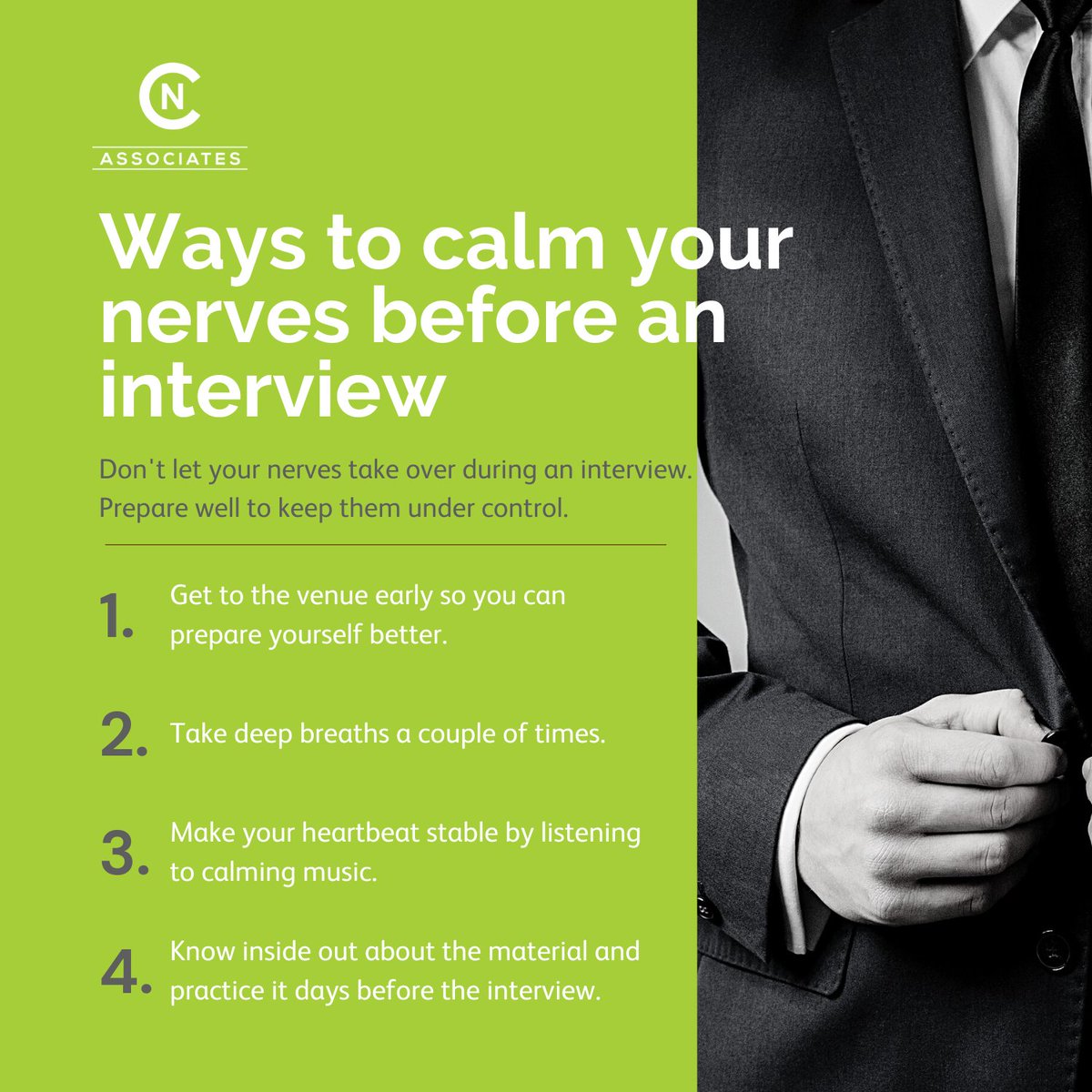 Heading into an interview can make a lot of us feel nervous. But don't worry – here are our top tips to help keep your nerves under control.

Good luck! 🤞

#interview #InterviewTips #InterviewAdvice