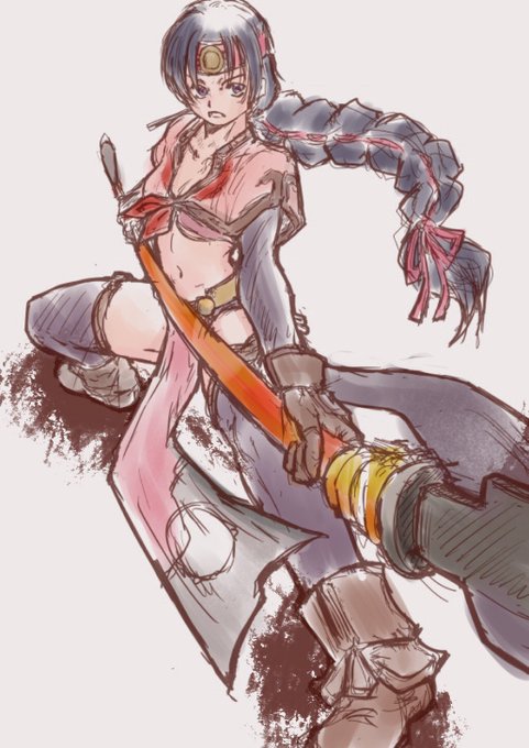 過去絵ソン・ミナ
そのうちアレクサンドル姉妹も描きたいなと #ソウルキャリバー #ソウルキャリバー #格ゲーキャラ描こうぜ 